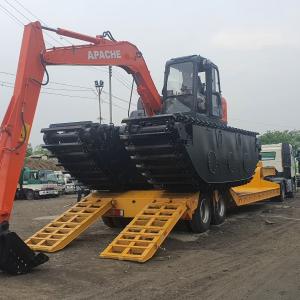 Amphibious Long Arm  Excavator Backhoe