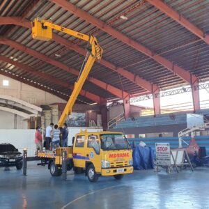 Manlift Aerial Platform Truck Mounted Vehicle