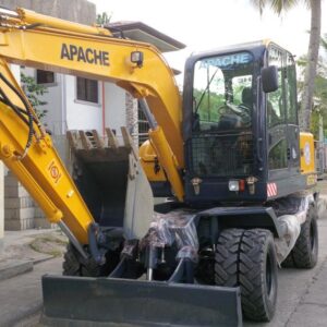Wheel Tire Type Apache Excavator Backhoe